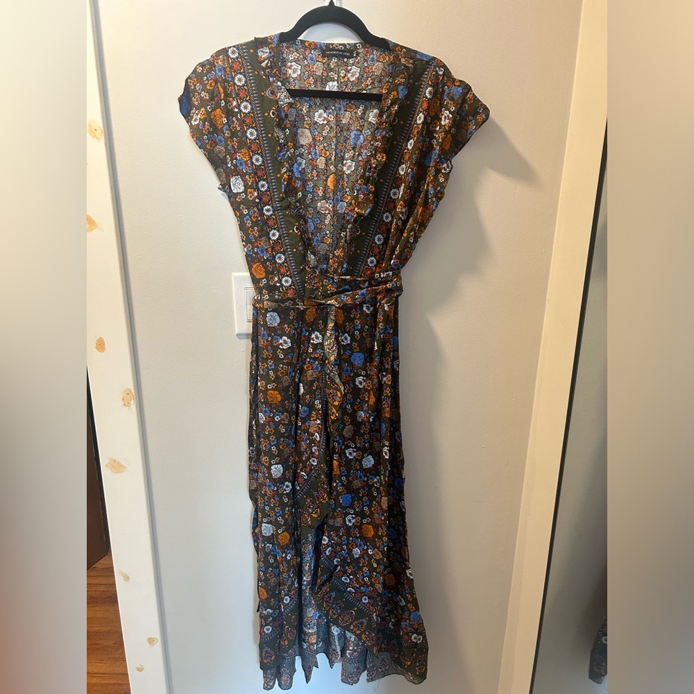 Adventure wrap dress